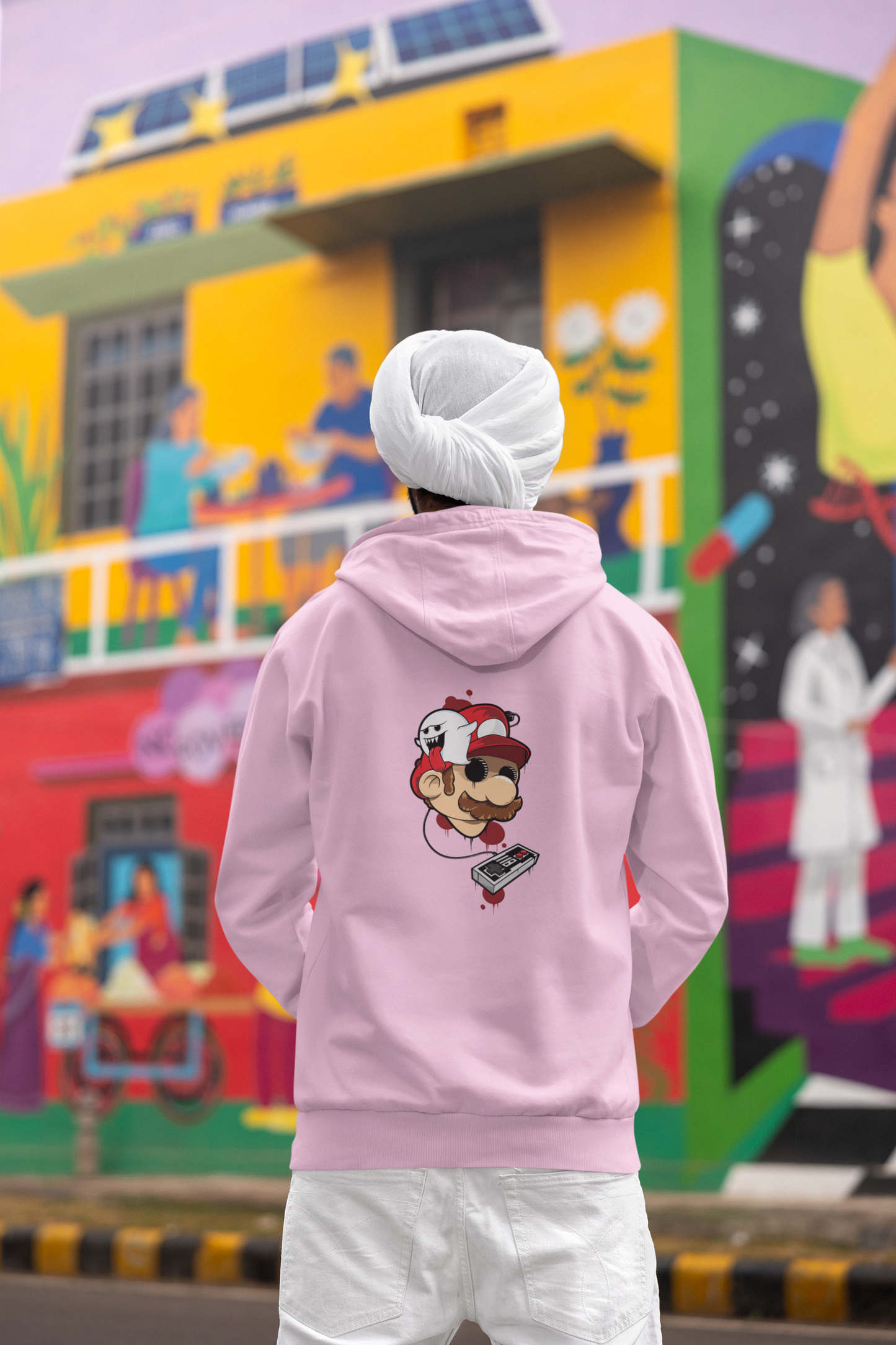 Spooky Mario - Oversized Hoodie