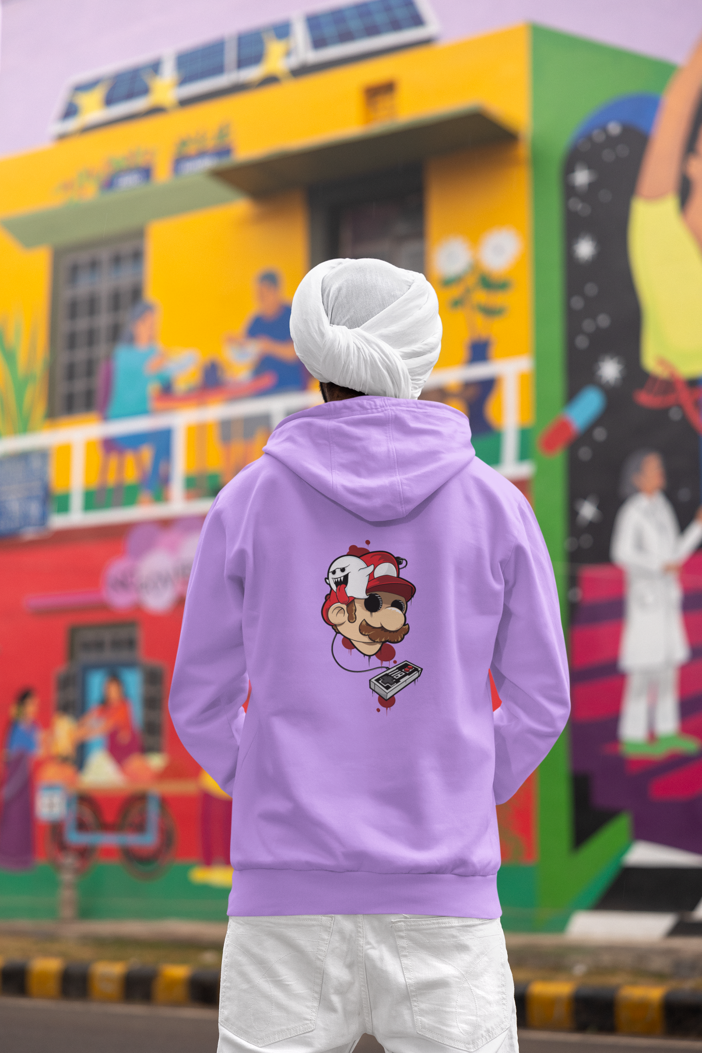 Spooky Mario - Oversized Hoodie