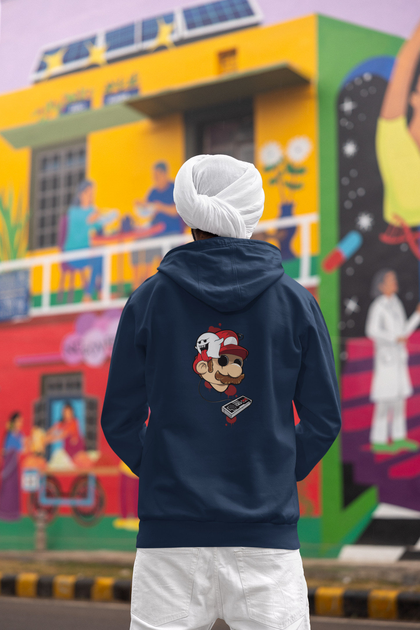 Spooky Mario - Oversized Hoodie