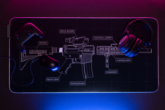 Tactical Blueprint Gaming Pad – Call of Duty M4A1 Edition